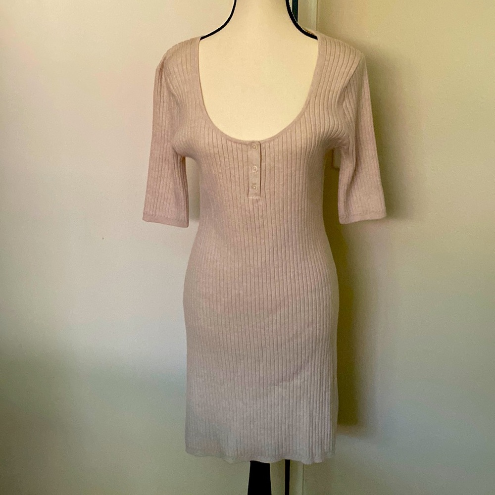 Oatmeal sweater dress/ tunic